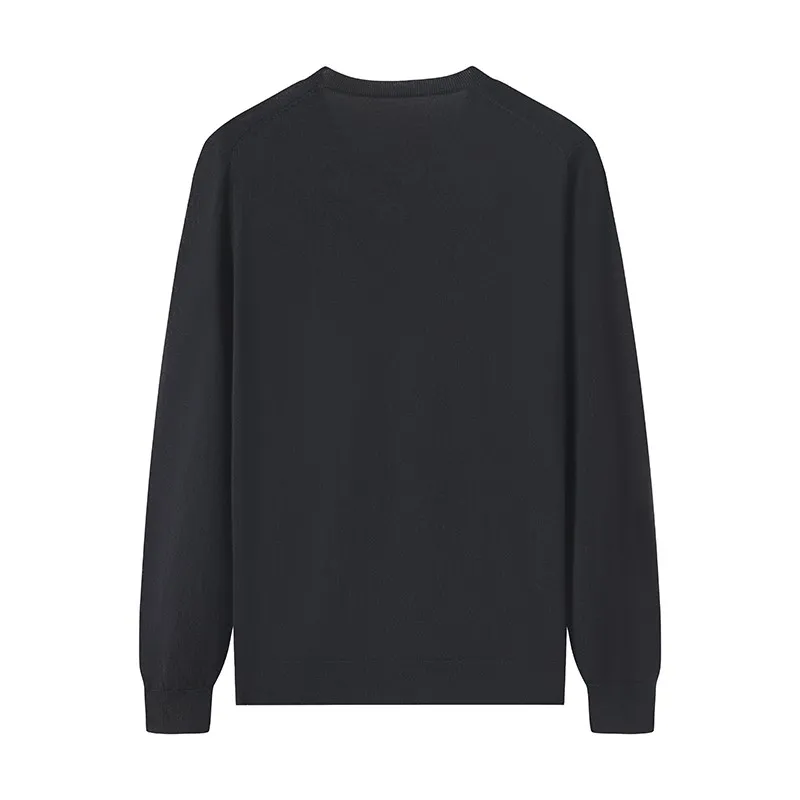 men's fitted v neck sweater factory&supplier