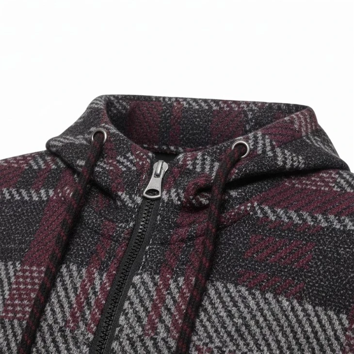 Mens Plaid Zip Up Jacket suppliers